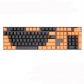 104+4 DIY Colorway PBT Doubleshot Backlit Keycaps Set OEM Profile for Mechanical Gaming Keyboard ANSI ISO Layout 61/87/104